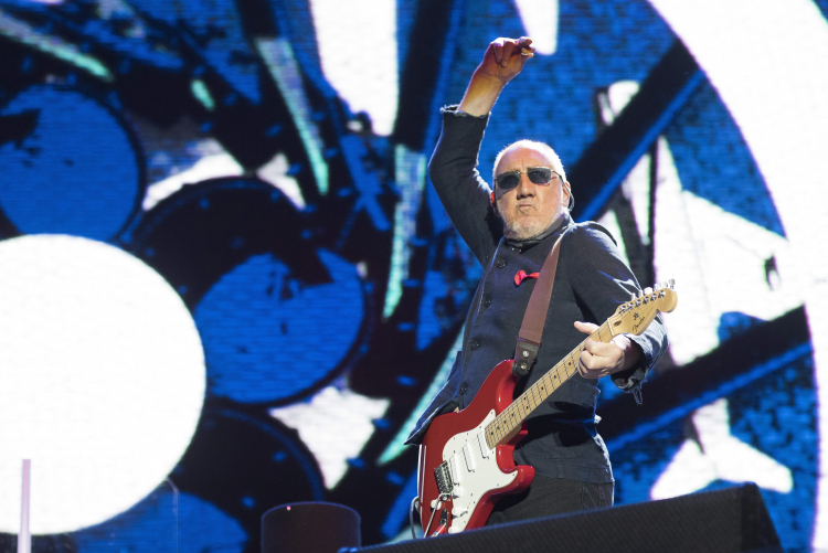Pete Townshend, gitarzysta The Who. Fot. PAP/EPA