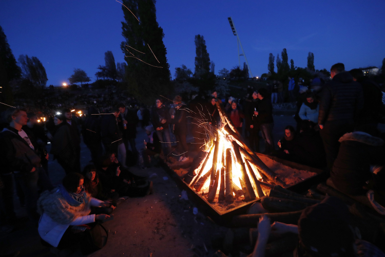 Noc Walpurgi, fot. PAP/EPA/Felipe Trueba