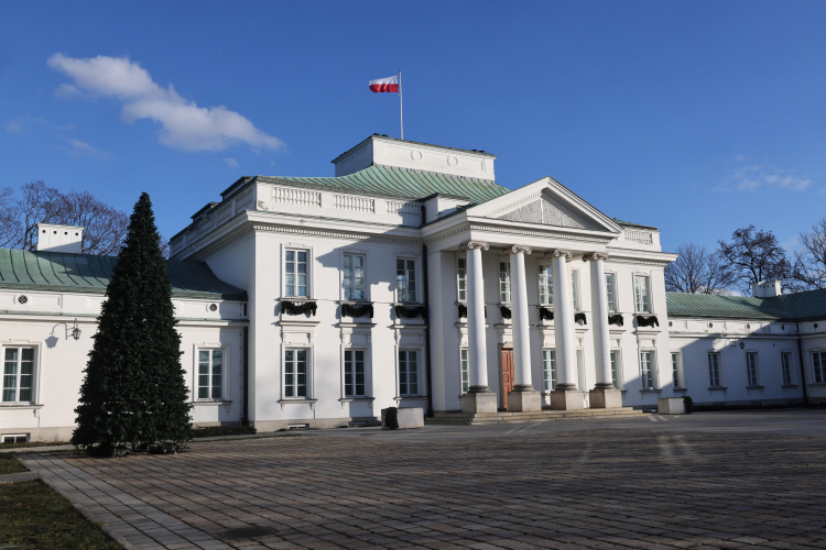 Belweder w Noc Muzeów będzie dostępny dla gości od godz. 17 do godz. 23. Fot. PAP/Albert Zawada