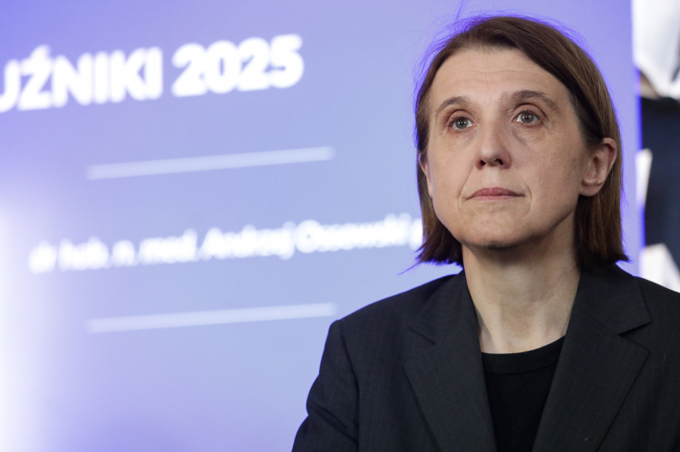 Hanna Wróblewska, ministra Kultury i Dziedzictwa Narodowego, fot. PAP/Tomasz Gzell