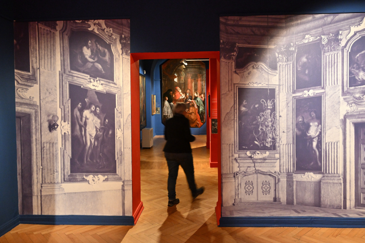 Pokaz medialny wystawy "Rubens na Śląsku" w Muzeum Narodowym we Wrocławiu. PAP/Maciej Kulczyński