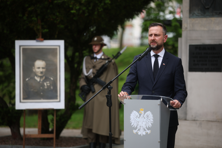 Obchody 140. rocznicy urodzin gen. Mariana Kukiela z udziałem szefa MON Władysława Kosiniaka-Kamysza, fot. PAP/Łukasz Gągulski