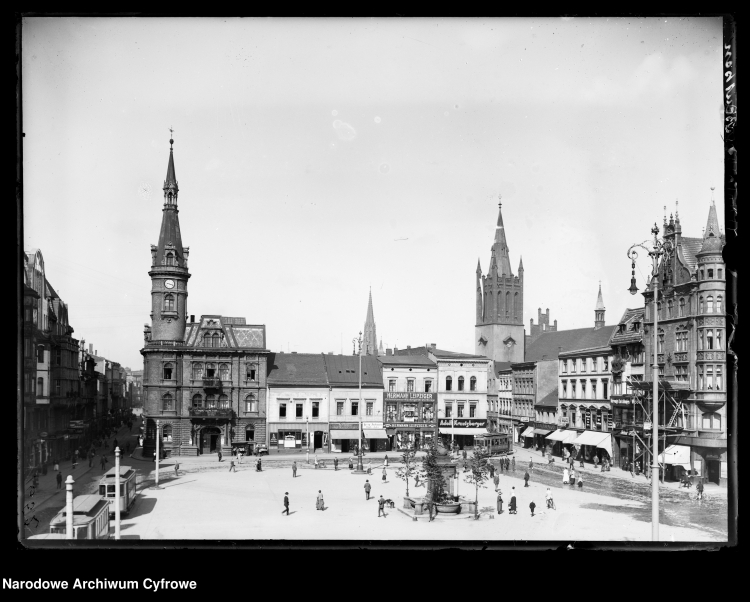 Rynek w Bytomiu /Źródło: NAC