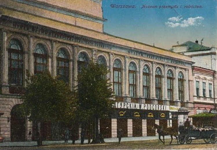 Muzeum Przemysłu i Rolnictwa w Warszawie (zburzone podczas II wojny światowej), fot. domena publiczna