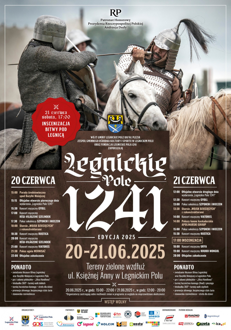 Program inscenizacji bitwy pod Legnicą, fot. materiały prasowe