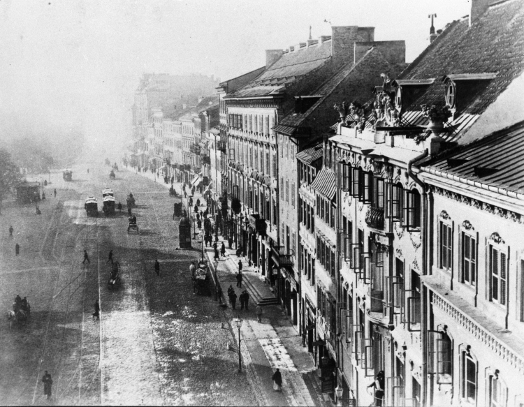 Stara Warszawa, fot. PAP/CAF/Reprodukcja