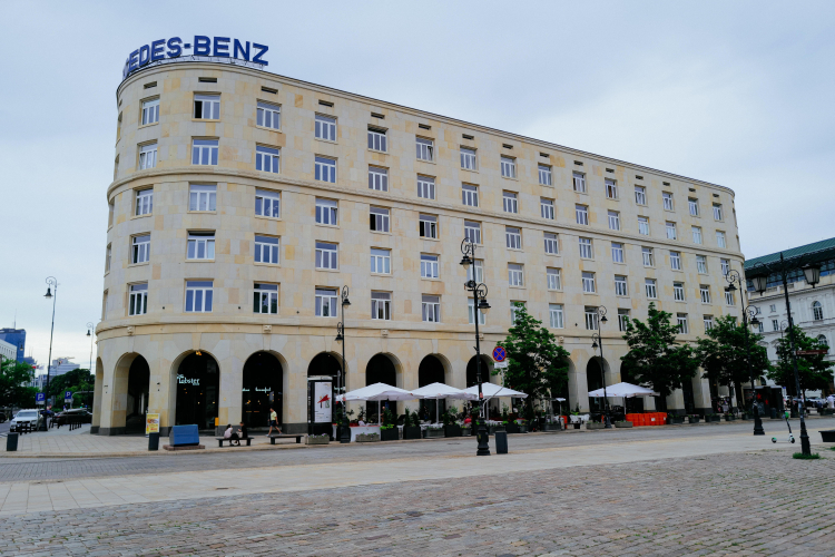 Dom Bez Kantów w Warszawie w 2021 r. Fot. PAP/Albert Zawada