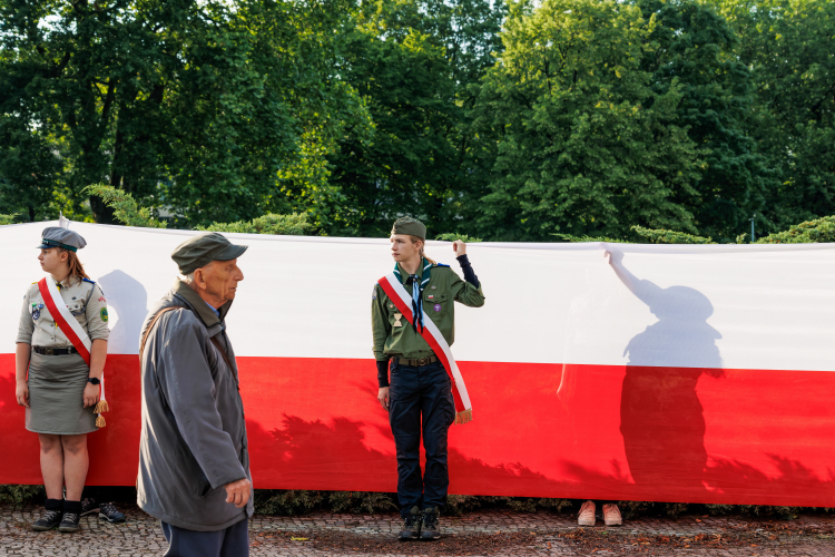 Uroczystości z okazji rocznicy poznańskiego czerwca, fot. PAP/Marek Zakrzewski