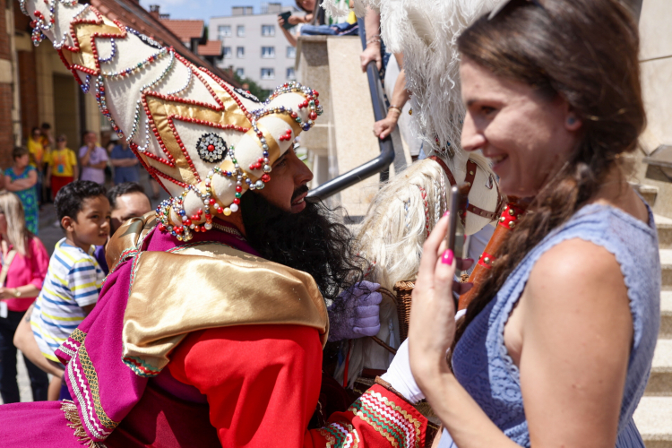 Rozpoczęcie Pochodu Lajkonika w 2024 r. PAP/Art Service