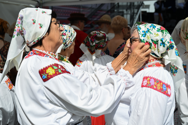 Ogólnopolski Festiwal Kapel i Śpiewaków Ludowych w Kazimierzu Dolnym, 2024 r. PAP/Wojtek Jargiło