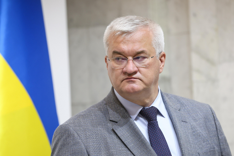 Minister spraw zagranicznych Ukrainy Andrij Sybiha. Fot. PAP/Viktor Kovalchuk