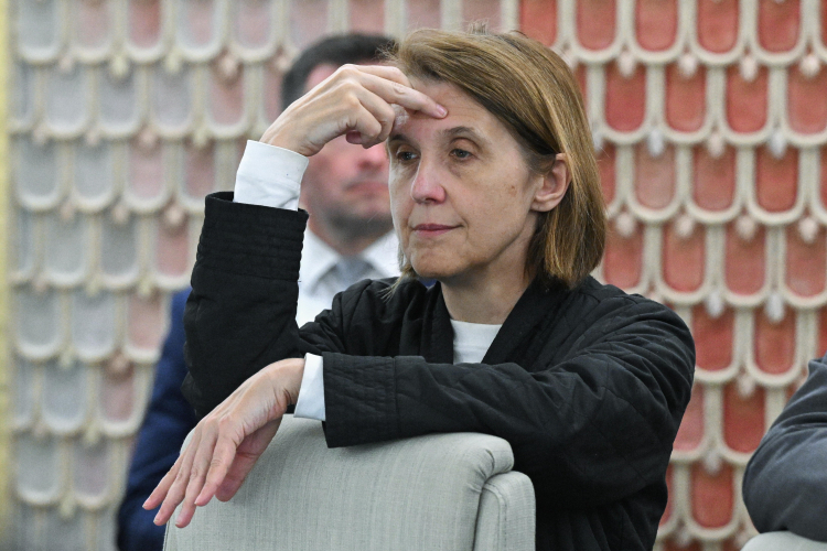 Minister kultury i dziedzictwa narodowego Hanna Wróblewska w KPRM w Warszawie. PAP/Radek Pietruszka