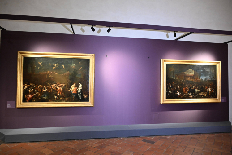 W Galerii Uffizi we Florencji turysta robiąc selfie zniszczył portret Ferdynanda Medyceusza, fot PAP/EPA/ANSA/Claudio Giovanni