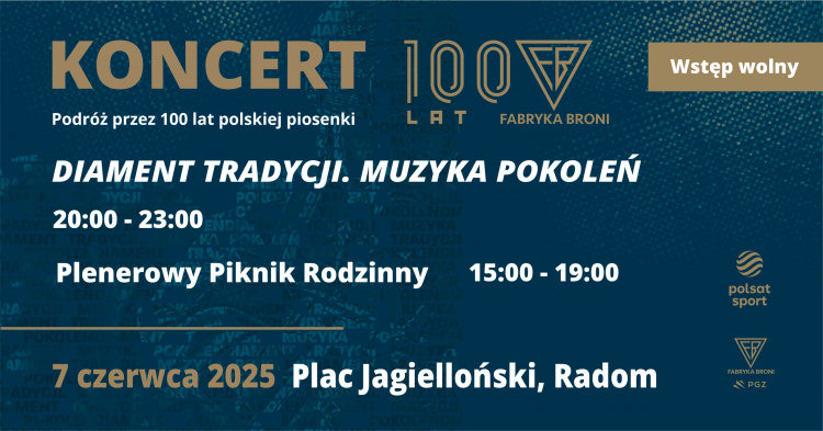 Wystawa, piknik i koncert z okazji 100-lecia Fabryki Broni "Łucznik", fot. materiały prasowe