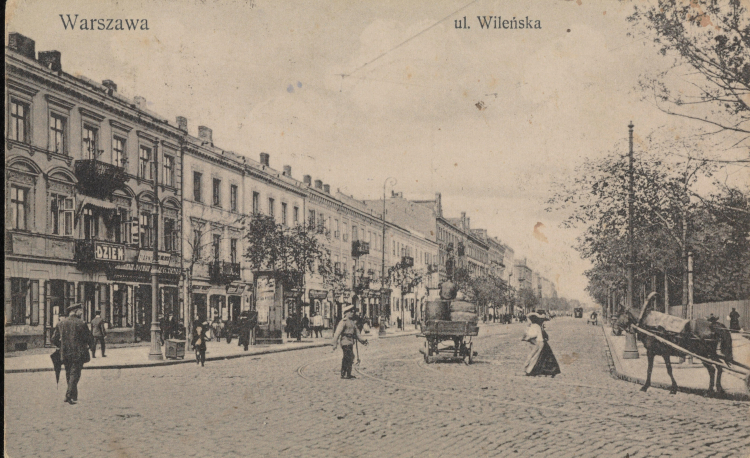 Ul. Wileńska w Warszawie /Źródło: Polona