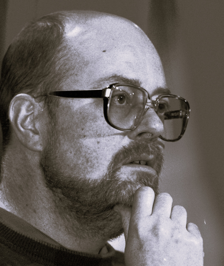 Jerzy Sztwiertnia, 1990 r. Fot. PAP/Ireneusz Sobieszczuk
