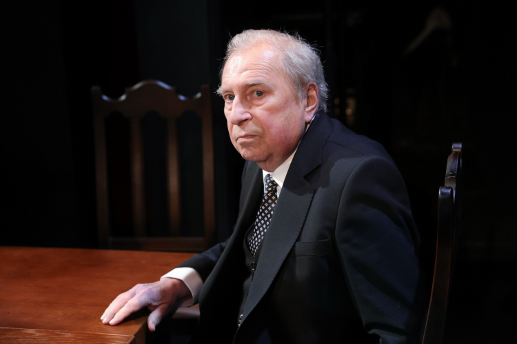 Jerzy Stuhr (1947-2024) w 2024 r. Fot. PAP/Rafał Guz