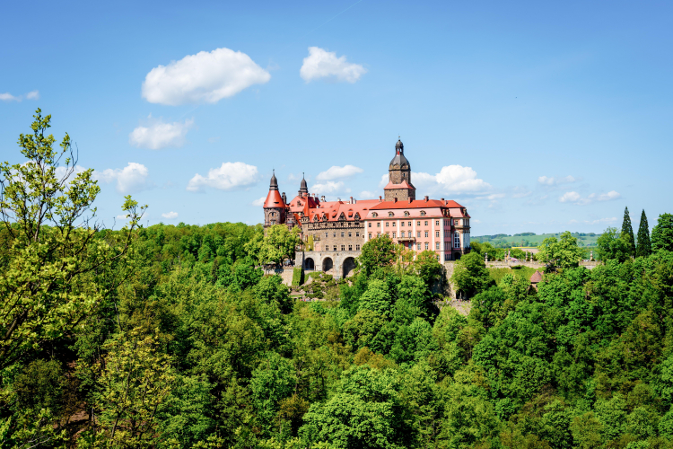 Zamek Książ w Wałbrzychu PAP/Dariusz Gdesz
