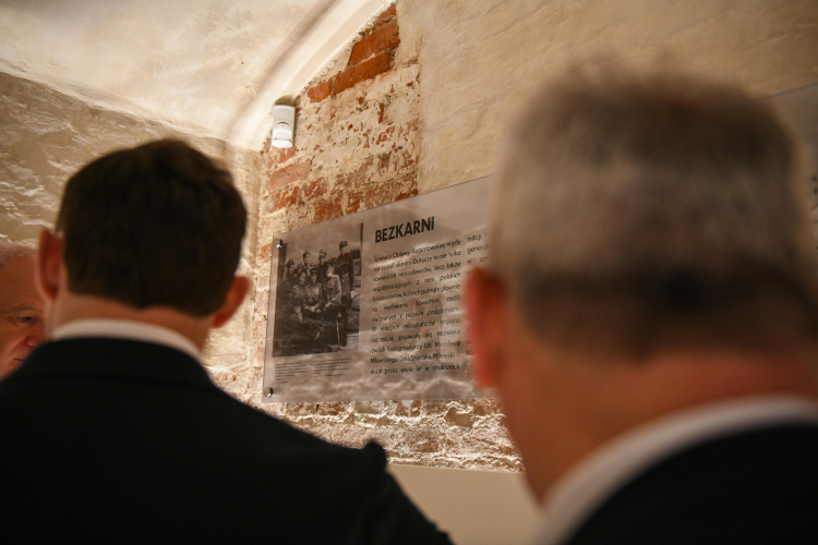 Uroczyste otwarcie Domu Pamięci Obławy Augustowskiej. Fot. PAP/Michał Zieliński