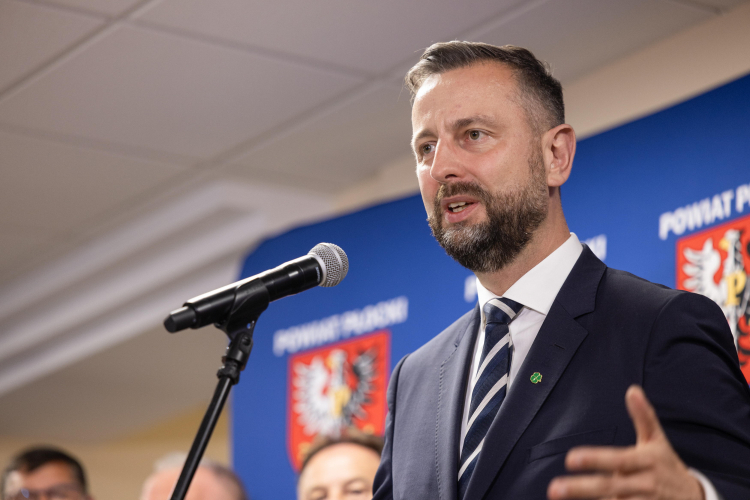 Wicepremier, minister obrony narodowej Władysław Kosiniak-Kamysz. Fot. PAP/Szymon Łabiński