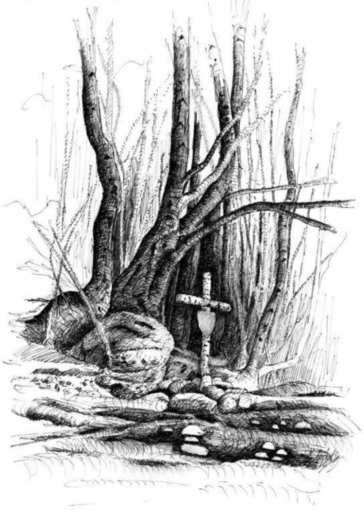 Leśnik z Komańczy ustalił nazwiska kolegów, którzy zginęli na Wołyniu