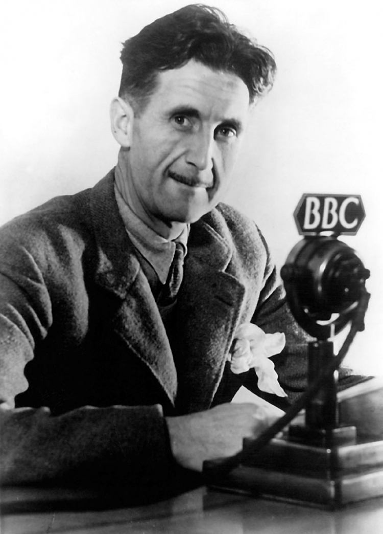 George Orwell w 1940 r. Fot. BBC, Public domain, via Wikimedia Commons