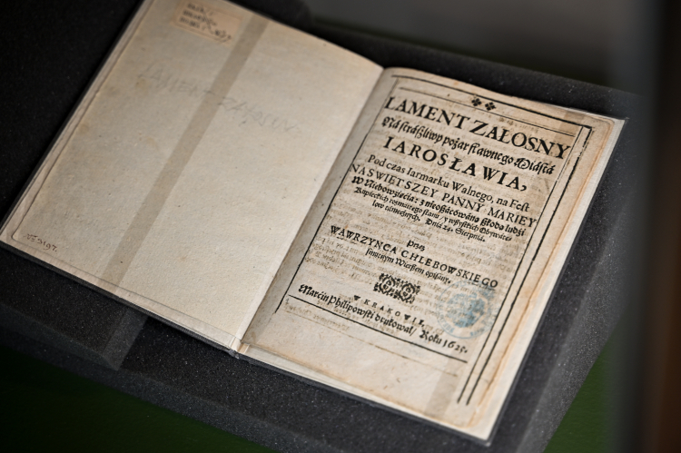 Dzieło Wawrzyńca Chlebowskiego. Fot. Muzeum w Jarosławiu Kamienica Orsettich