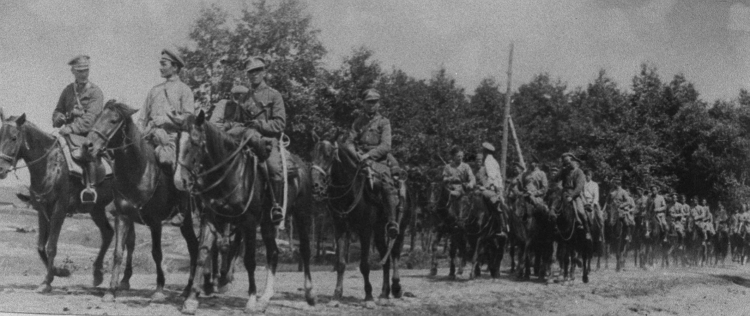 Wojna polsko-radziecka 1920 r. Fot. PAP/CAF- reprodukcja ze zbiorów Centralnego Archiwum Wojskowego
