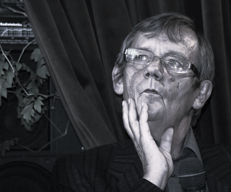 Andrzej Werner, Warszawa, 2011 r., Klub Księgarza. Wieczór promocyjny z okazji wydania książki Andrzeja Wernera „Polskie, arcypolskie…”. Fot. Andrzej Rybczyński