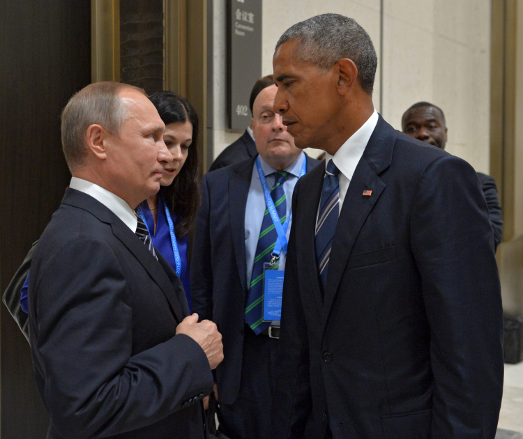 Barack Obama i Władimir Putin. Fot. PAP/EPA/Alexei Druzhinin/SPUTNIK/KREMLIN POOL