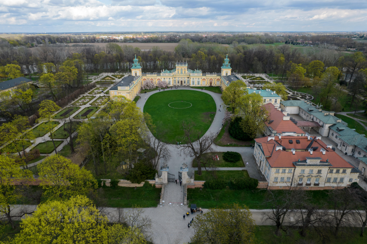 Pałac w Wilanowie. Fot. PAP/Rafał Guz