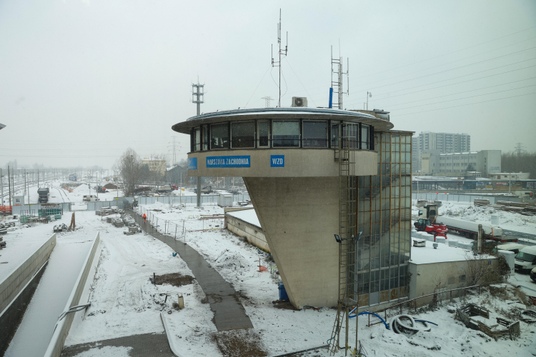 Dworzec kolejowy Warszawa Zachodnia. Fot. PAP/Rafał Guz