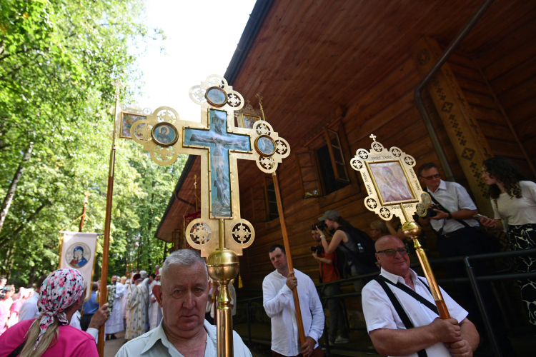 Pielgrzymka do sanktuarium na Grabarce. Fot. PAP/Michał Zieliński