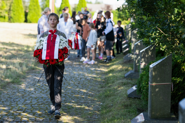 Zułowo, Litwa, 15.08.2025. Obchody 105. rocznicy Bitwy Warszawskiej oraz Święta Wojska Polskiego. Fot. PAP/Valdemar Doveiko