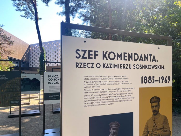 SzefKomendanta. Wystawa w Muzeum Józefa Piłsudskiego w Sulejówku. Rzecz o Kazimierzu Sosnkowskim. Fot. Muzeum Józefa Piłsudskiego w Sulejówku