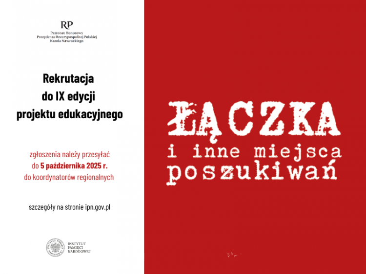 IX edycja działania edukacyjnego „Łączka i inne miejsca poszukiwań” – zgłoszenia do 5 października