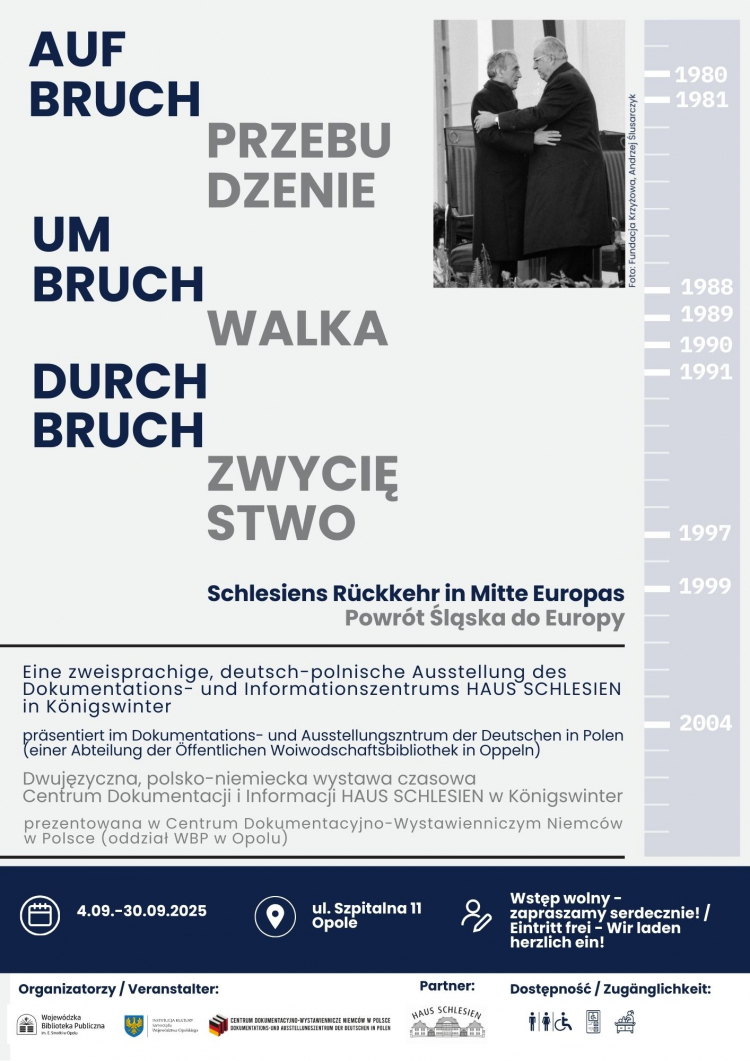 „Przebudzenie – walka – zwycięstwo. Powrót Śląska do Europy” - wystawa w opolskim Centrum Dokumentacyjno-Wystawienniczym Niemców w Polsce. Fot. materiały prasowe