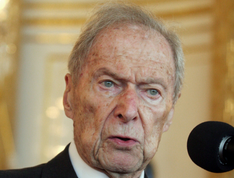 Prof. Hilary Koprowski, wirusolog i immunolog, twórca pierwszej szczepionki przeciwko wirusowi polio, 2007 r. Fot. PAP/Tomasz Gzell