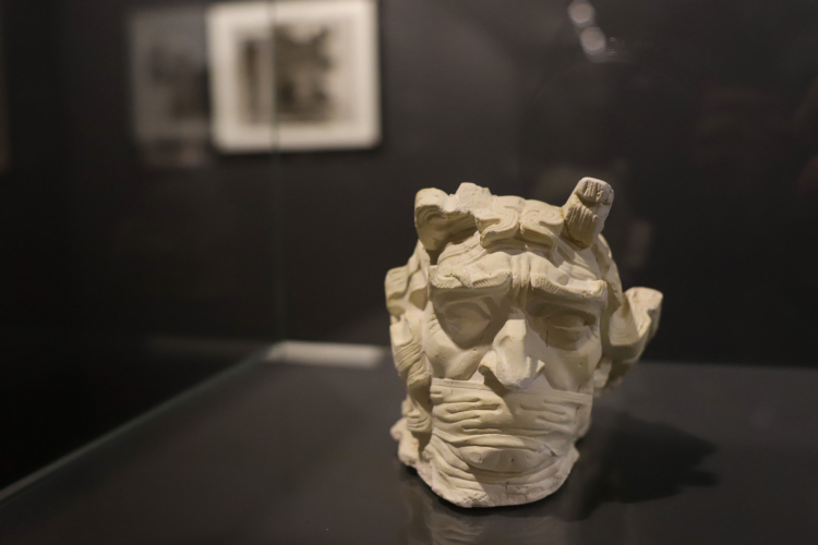 Wystawa prac Stanisława Szukalskiego „Stanisław Szukalski. Fotografista” w Muzeum Górnośląskim w Bytomiu w 2022 r. Fot. PAP/Zbigniew Meissner