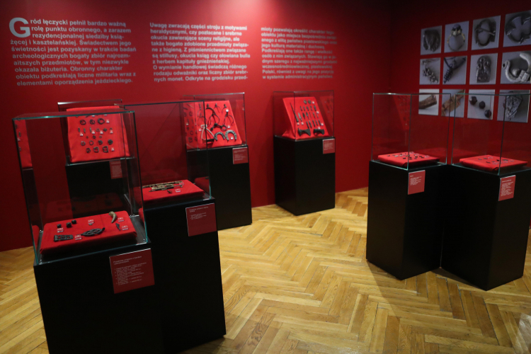Wystawa w Muzeum Archeologicznym w Łodzi. Fot. PAP/Roman Zawistowski