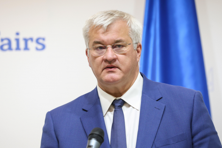 Minister spraw zagranicznych Ukrainy Andrij Sybiha Fot. PAP/Viktor Kovalchuk