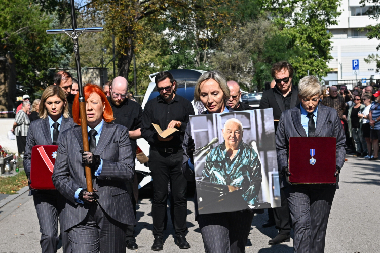 Pogrzeb Stanisława Soyki w Warszawie. Fot. PAP/Radek Pietruszka