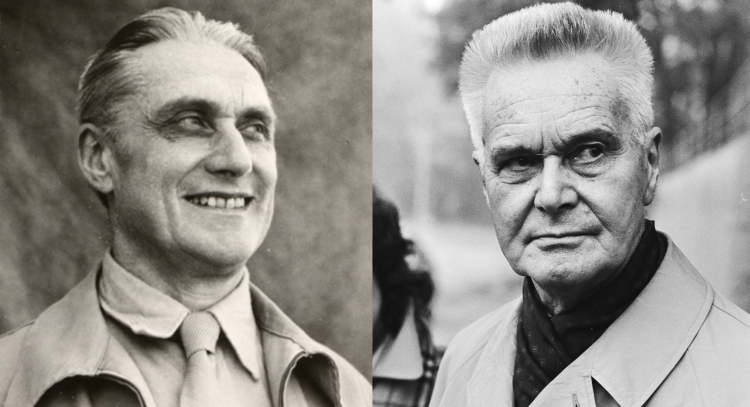 Laureaci Nagrody Nobla w dziedzinie ekonomii w 1969 r. Od lewej: Norweg Ragnar Frisch i Holender Jan Tinbergen. Fot. Borgens Atelier, Public domain, via Wikimedia Commons / Anefo / Croes, R.C., CC0, via Wikimedia Commons