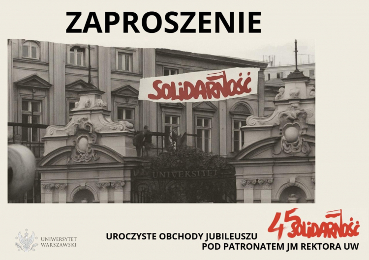 Rocznicowe wydarzenia będą się odbywały przez cały czwartek. Fot. UW
