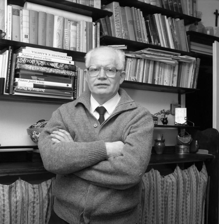 Prof. Adam Strzembosz, 1989 r. Fot. PAP/Cezary Słomiński