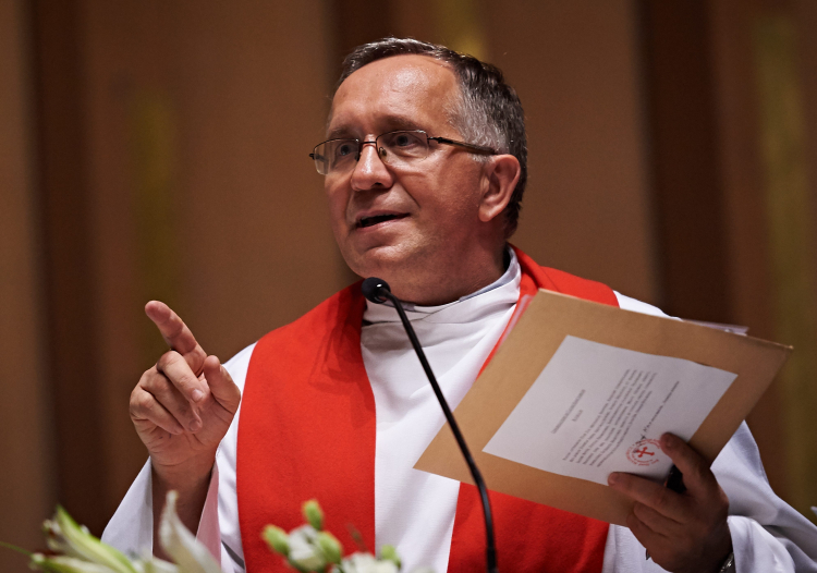 Ks. prof. Józef Naumowicz. Fot. PAP/Adam Warżawa