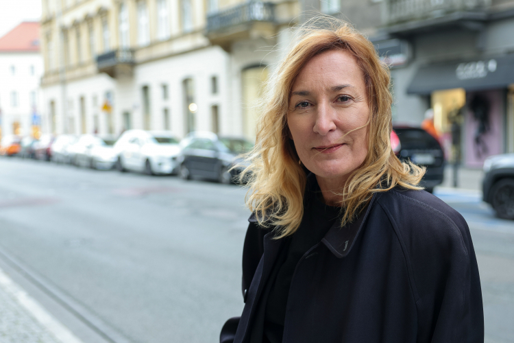 Reżyser teatralna Maja Kleczewska. Fot. PAP/Szymon Pulcyn