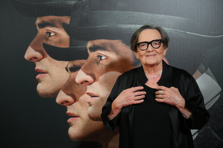 Reżyserka Agnieszka Holland na uroczystej premierze filmu „Franz Kafka”. Fot. PAP/Marcin Obara