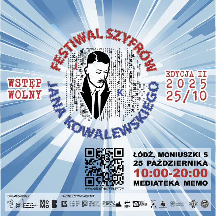 2. Festiwal Szyfrów Jana Kowalewskiego w Mediatece MeMo w Łodzi. Fot. materiały prasowe