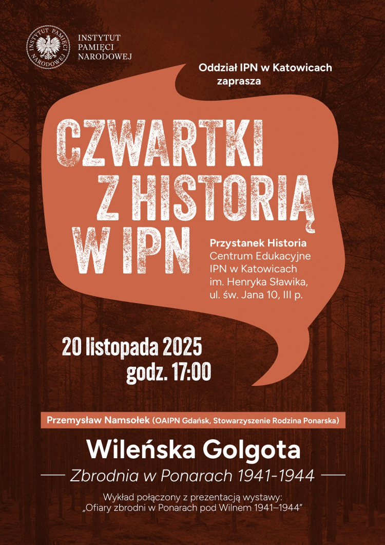 Czwartek z Historią w IPN